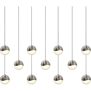 Grapes - 11 LED Small Pendant-2.5 Inch Tall and 36.25 Inch Wide - 492880