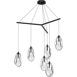 Liquid - 6 LED Pendant-11.5 Inch Tall and 39.25 Inch Wide - 1277843