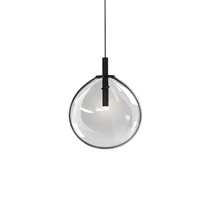 Cantina - 1 LED Small Pendant In Contemporary Style-11.25 Inches Tall and 9 Inches Wide