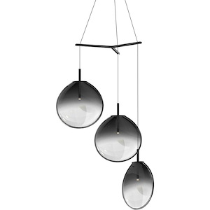 Cantina - 3 LED Large Pendant-19.25 Inch Tall and 36 Inch Wide - 1277844