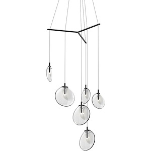Cantina - 6 LED Pendant-14.75 Inch Tall and 42 Inch Wide - 1277875