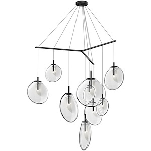 Cantina - 9 LED Pendant-19.25 Inch Tall and 57 Inch Wide - 1278061