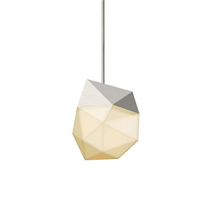 Facets - LED Small Pendant In Style