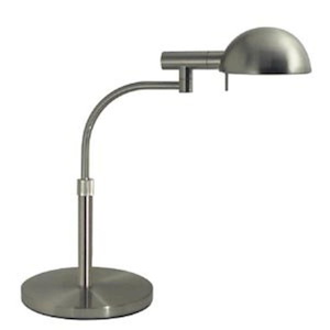 E-Dome - 1 Light Table Lamp-15 Inches Tall and 8 Inches Wide