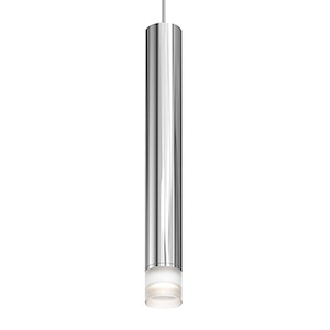 Alc - 20W 1 LED Tall Pendant In Modern Style-3 Inches Wide - 1278004