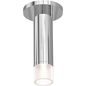 ALC - 1 LED Etched Trim Small Flush Mount-8.5 Inch Tall and 2 Inch Wide - 1277910