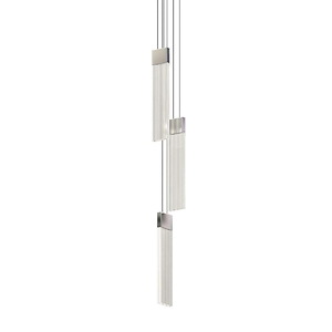 V Panels - 45W 3 LED Thin Pendant-11.75 Inches Tall and 3.25 Inches Wide - 1336857
