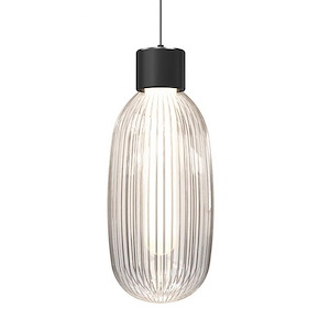 Friso - 10W 1 LED Pendant In Modern Style-15.75 Inches Tall and 6.75 Inches Wide