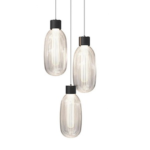 Friso - 30W 3 LED Pendant In Modern Style-15.75 Inches Tall and 16 Inches Wide - 1096186