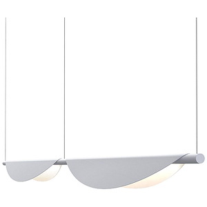Tela - 2 LED Pendant-3.5 Inch Tall and 78.75 Inch Wide - 1096191