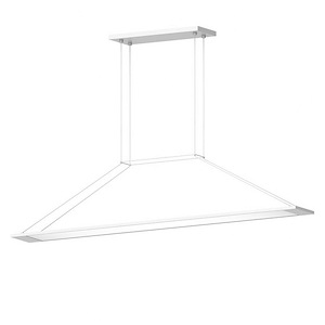 Perfile - 21W 1 LED Pendant-0.5 Inches Tall and 40 Inches Wide