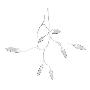 Vines - 7W 7 LED Small Pendant In Modern Style-48 Inches Tall and 38.25 Inches Wide - 1096209