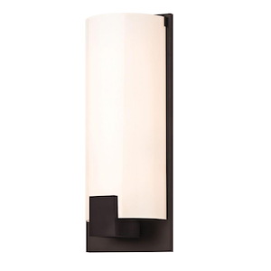 Tangent - 3 Light Square Wall Sconce-16.25 Inches Tall