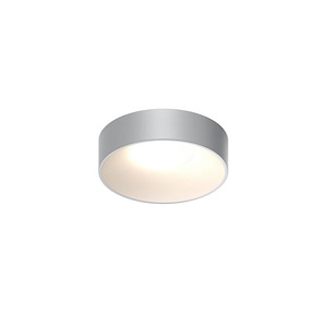 Ilios - 11W 1 LED Flush Mount In Modern Style-4 Inches Tall and 10 Inches Wide