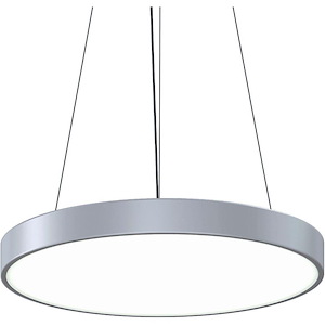Pi - 1 LED Pendant-2.25 Inch Tall and 23.75 Inch Wide - 1107539