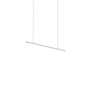 Fino - 17W 1 LED Linear Pendant In Contemporary Style-0.75 Inches Tall and 36 Inches Wide