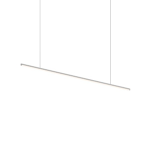 Fino - 30W 1 LED Linear Pendant In Contemporary Style-0.75 Inches Tall and 58 Inches Wide - 1293959