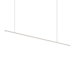 Fino - 37W 1 LED Linear Pendant In Contemporary Style-0.75 Inches Tall and 70 Inches Wide