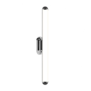 Plaza - 15W 1 LED Bath Bar In Modern Style-25.25 Inches Tall and 2.25 Inches Wide