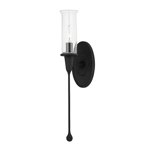 Chisel  - 1 Light Wall Sconce in Transitional Style-21.25 Inches Tall and 4 Inches Wide
