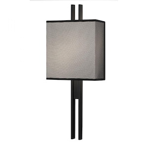 Tandem - 2 Light Wall Sconce-23 Inches Tall and 9 Inches Wide