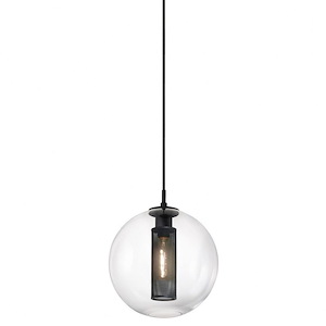 Tribeca - 1 Light Pendant-14.5 Inches Tall and 12 Inches Wide