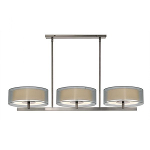 Puri - 6 Light Bar Pendant-7 Inches Tall and 48 Inches Wide - 396408
