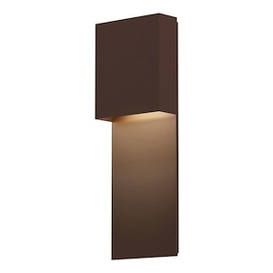 Flat Box - LED Panel Wall Sconce-17 Inches Tall and 6 Inches Wide - 1277918