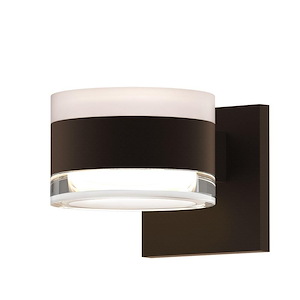 Reals - LED Up/Down Wall Sconce In Contemporary Style-3.25 Inches Tall and 5 Inches Wide - 1277922