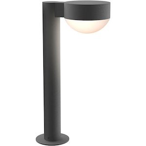 REALS - 1 LED Plate Cap and Dome Lens Bollard-16 Inch Tall and 5 Inch Wide - 1395837
