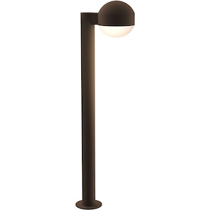 REALS - 1 LED Dome Cap and Dome Lens Bollard-29.75 Inch Tall and 5 Inch Wide - 1395849