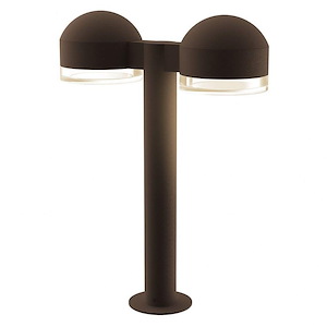 Reals - LED Double Bollard In Contemporary Style-16 Inches Tall and 5 Inches Wide - 1278074