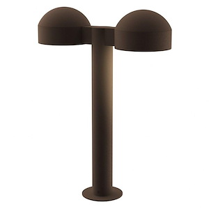 Reals - LED Double Bollard In Contemporary Style-16 Inches Tall and 5 Inches Wide - 1278024