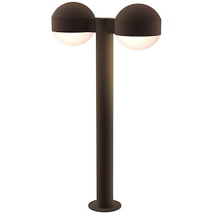 Reals - LED Double Bollard In Contemporary Style-22 Inches Tall and 5 Inches Wide - 1278076