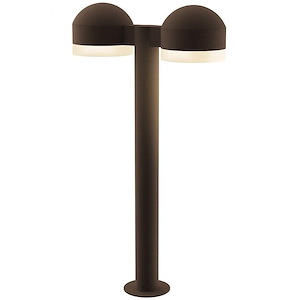 Reals - LED Double Bollard In Contemporary Style-22 Inches Tall and 5 Inches Wide - 1277985