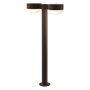 Reals - LED Double Bollard In Contemporary Style-28 Inches Tall and 5 Inches Wide - 1277975