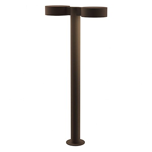 Reals - LED Double Bollard In Contemporary Style-28 Inches Tall and 5 Inches Wide - 1278079