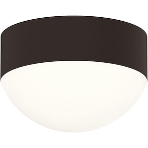 REALS - 1 LED Dome Lens Flush Mount-3.25 Inch Tall and 5 Inch Wide - 1395881