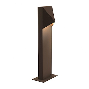 Triform Compact - LED Bollard In Contemporary Style-16 Inches Tall and 3.5 Inches Wide - 1277987