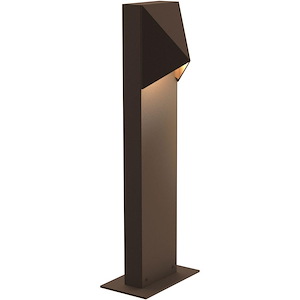 Triform Compact - 1 LED Bollard-16 Inch Tall and 3.5 Inch Wide - 1277987