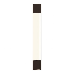 Box Column - LED Wall Sconce In Contemporary Style-32 Inches Tall and 3.5 Inches Wide