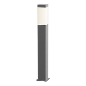 Square Column - 1 LED Bollard-28 Inches Tall and 3 Inches Wide - 1218286
