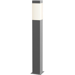 Square Column - 2 LED Bollard-28 Inch Tall and 3 Inch Wide - 1218286