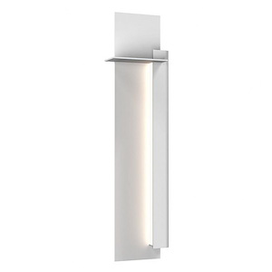 Backgate - 17W 1 LED Right Wall Sconce In Modern Style-30 Inches Tall and 8.25 Inches Wide - 1278047