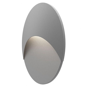 Ovos - 13W 1 LED Oval Wall Sconce In Modern Style-16 Inches Tall and 10 Inches Wide - 1096362