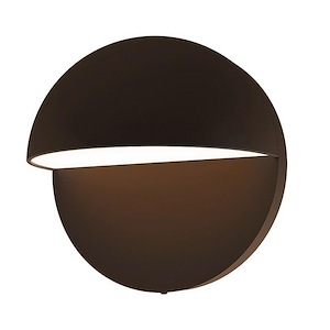 Mezza - 8W 1 LED Cupola Wall Sconce In Modern Style-5 Inches Tall and 5 Inches Wide