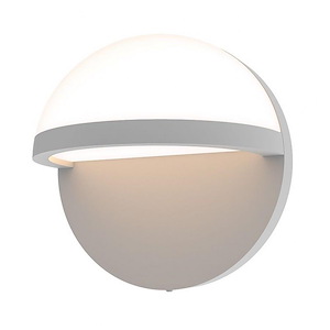 Mezza - 8W 1 LED Vetro Wall Sconce In Modern Style-5 Inches Tall and 5 Inches Wide