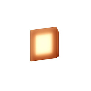Mist - 7W 1 LED Square Wall Sconce-6.5 Inches Tall and 6.5 Inches Wide - 1336915