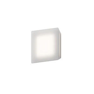 Mist - 7W 1 LED Square Wall Sconce-6.5 Inches Tall and 6.5 Inches Wide