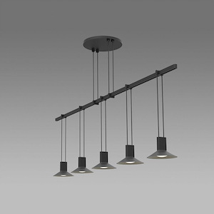 Suspenders - 15W LED Linear Pendant In Style-15 Inches Tall and 36 Inches Wide - 1118015